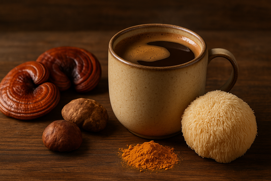 Café con hongos funcionales: qué es, beneficios y por qué es la nueva revolución del bienestar